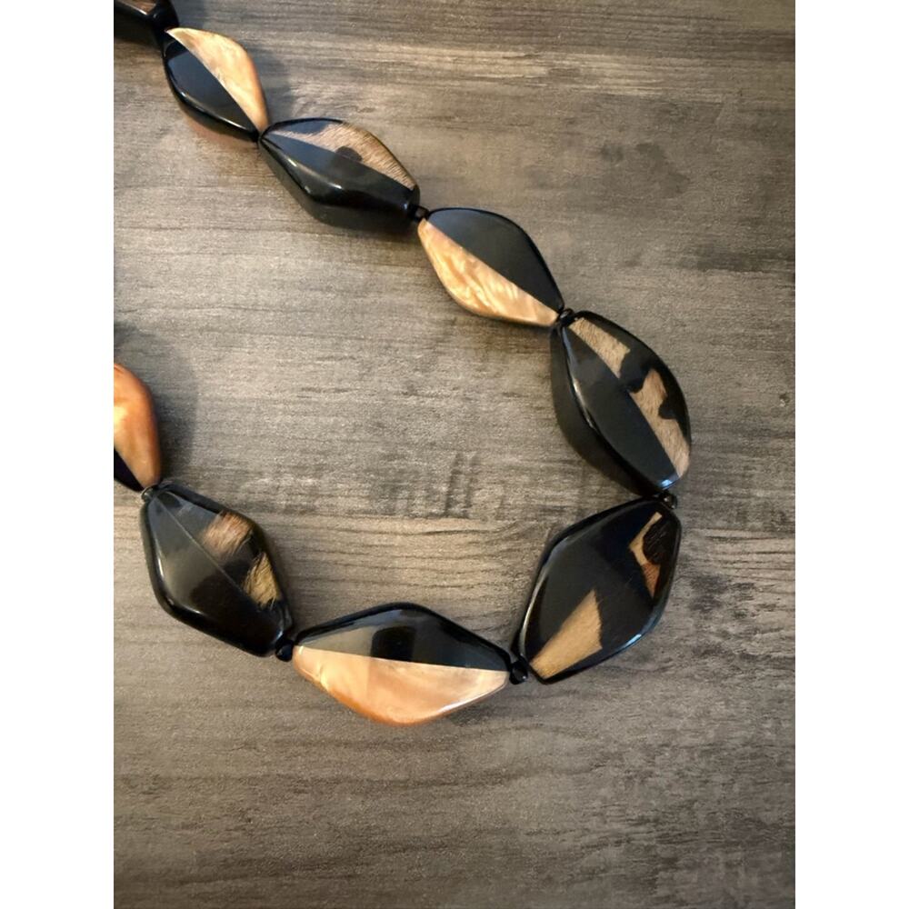Chico’s Animal Under Glass Collection Necklace New with Tag! #C304 Chunky long - Picture 5 of 10